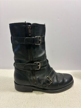 Jcrew Leather Miller short Motorcycle Boot